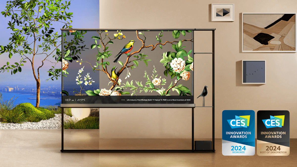 Lg Electronics Present El Primer Televisor Oled Transparente