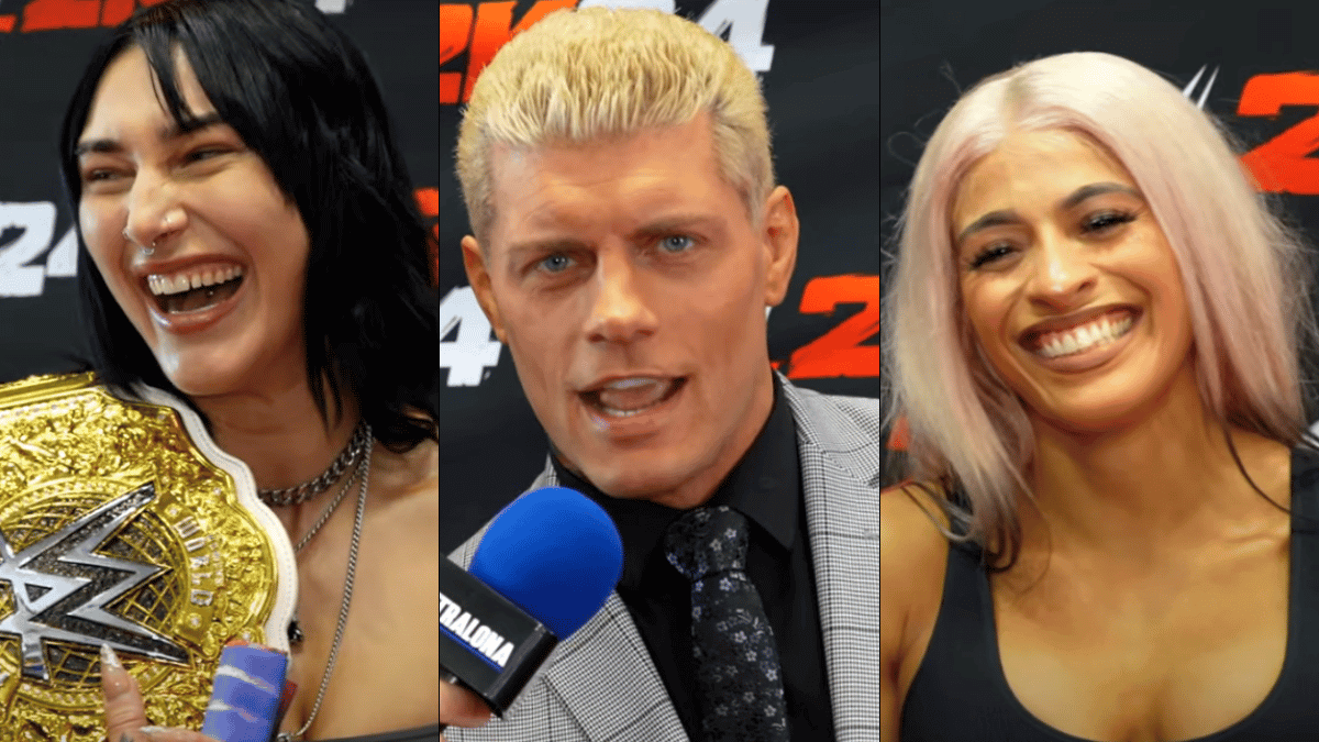 Cody Rhodes, Rhea Ripley y Zelina Vega nos hablan de WWE 2K24 - PR-Gamer